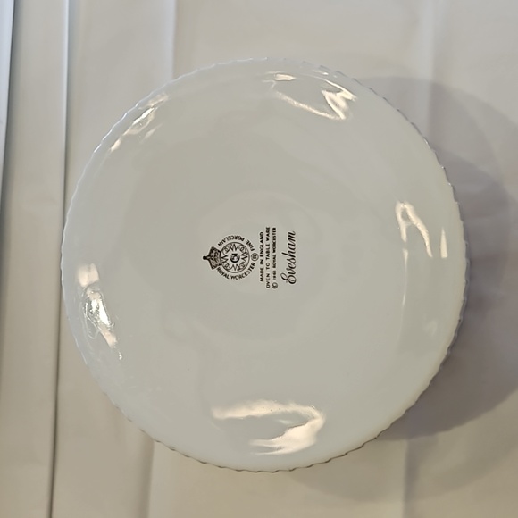 Larger 7" Souffle dish - Evesham Gold by Royal Worcester. - Picture 6 of 9